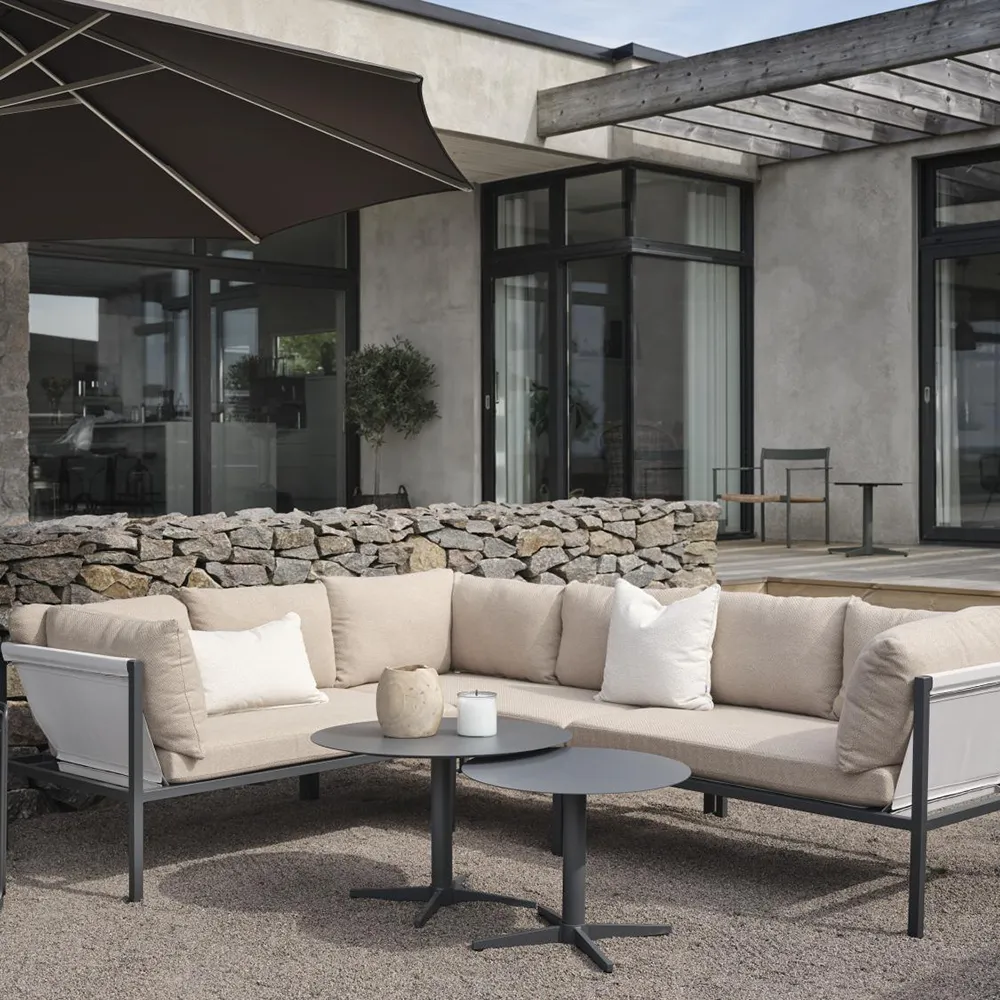 Allie Hjørnesofa Barley/Anthracite