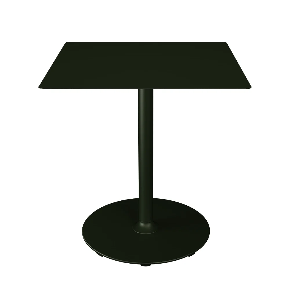 Houe, PICO Sofabord 70x70 cm, rund fod Olive green