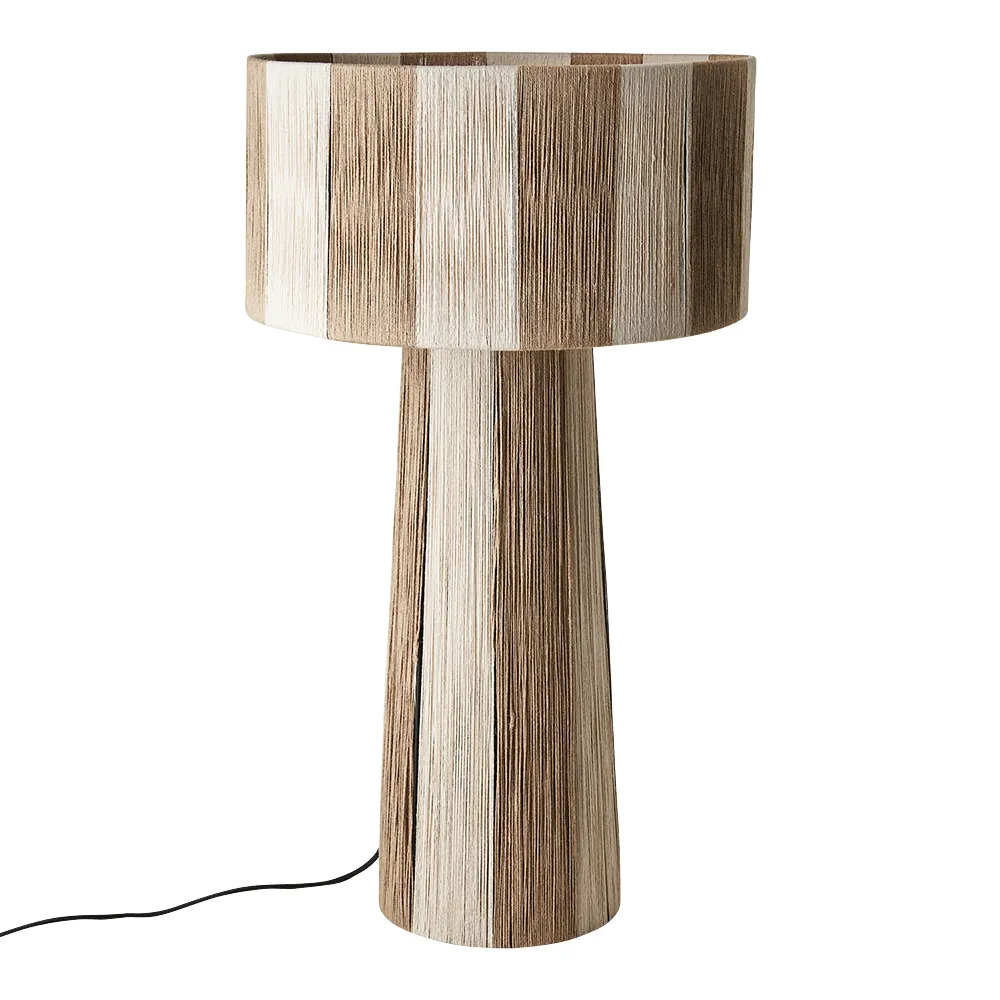 Affari of Sweden, JULLAN bordlampe hvid/naturlig 72 cm