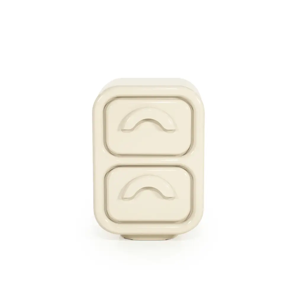 Gubby lille kommode - beige 40,5x31,5x58 cm