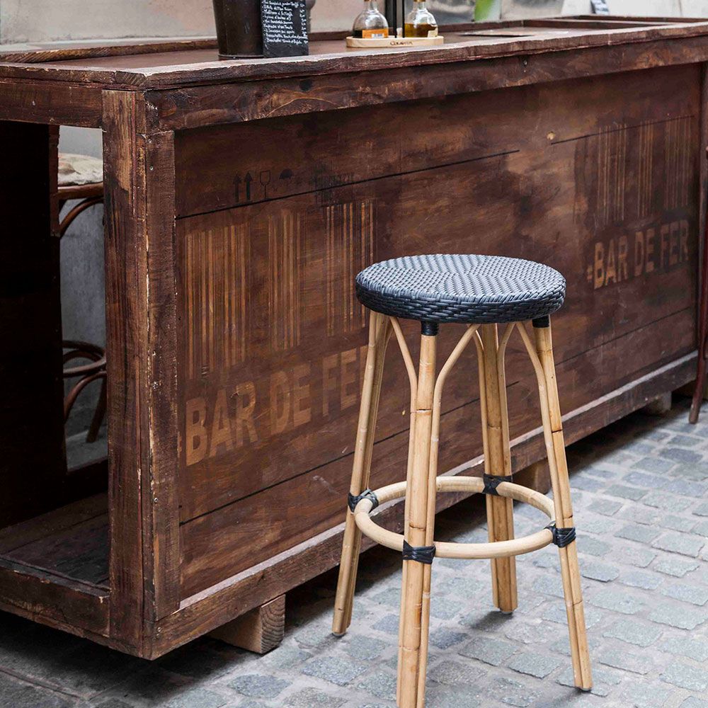 Simone Høj Barstol Hvid