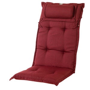 Canyon 8 cm positions pude i strukturdralon bordeaux