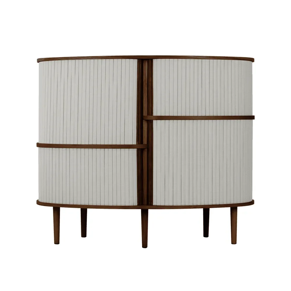 Audacious Highboard Skab Mørk Eg/Sterling