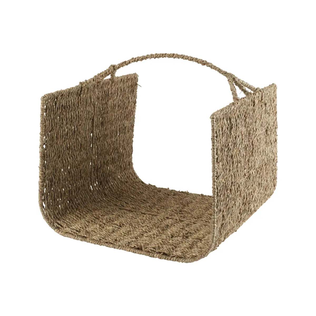 COLLECT Brændekurv Natur L42xB42xH42 cm