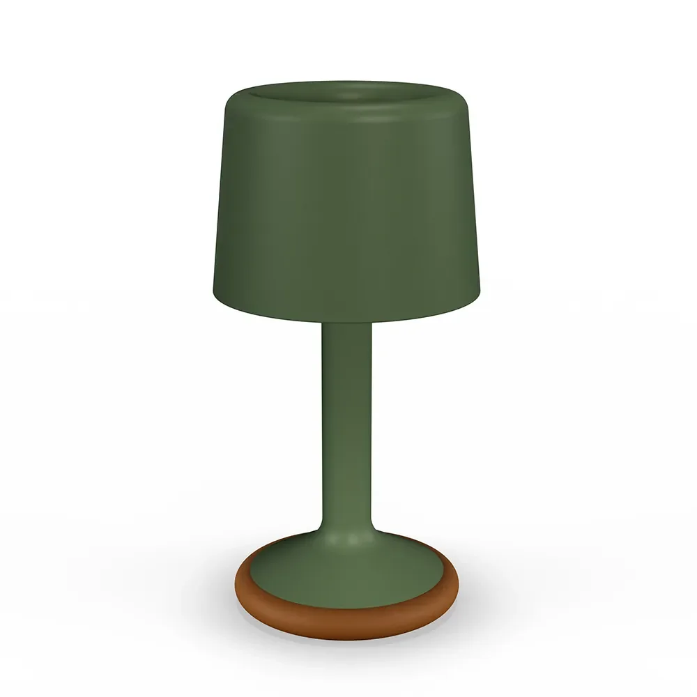 Houe, Bærbar solcellelampe Luu Olive green