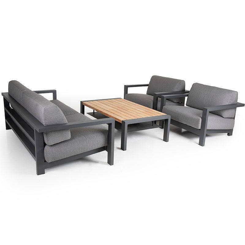 Amesdale 3-pers. Sofa Antracit/Grå Brafab