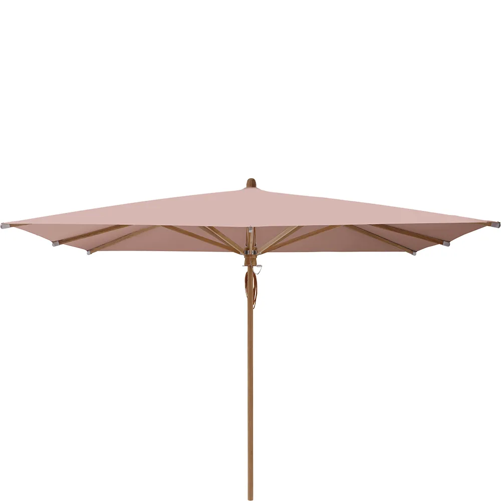 Glatz Teakwood parasoll 330×330 cm Kat.5 639 Blush