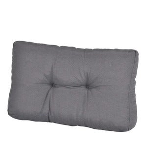 Lotta rygpude B 58-63 H 38 cm Grå