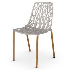 Forest Spisebordsstol Iroko/Powder Grey