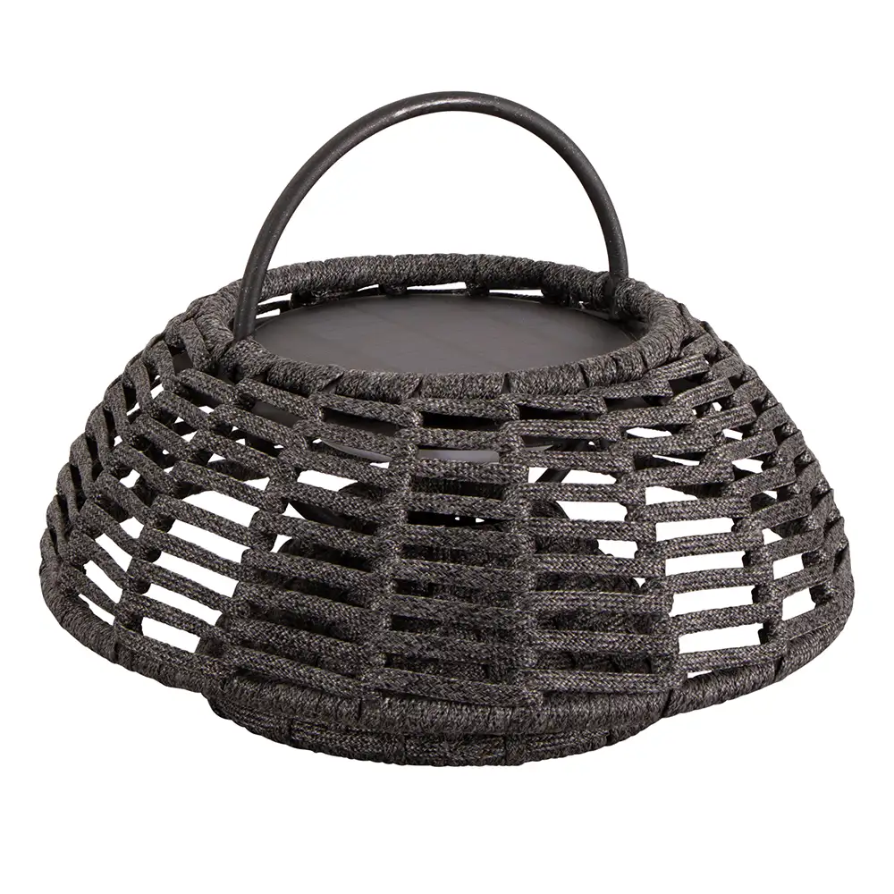 Illusion lampe til ophæng Graphite, Soft Rope