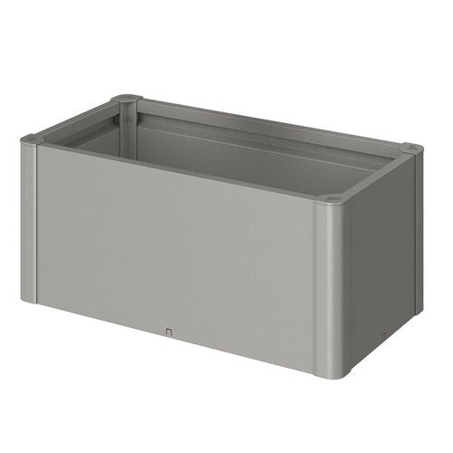 Belvedere mini-plantebed, størrelse 100, metallisk kvar