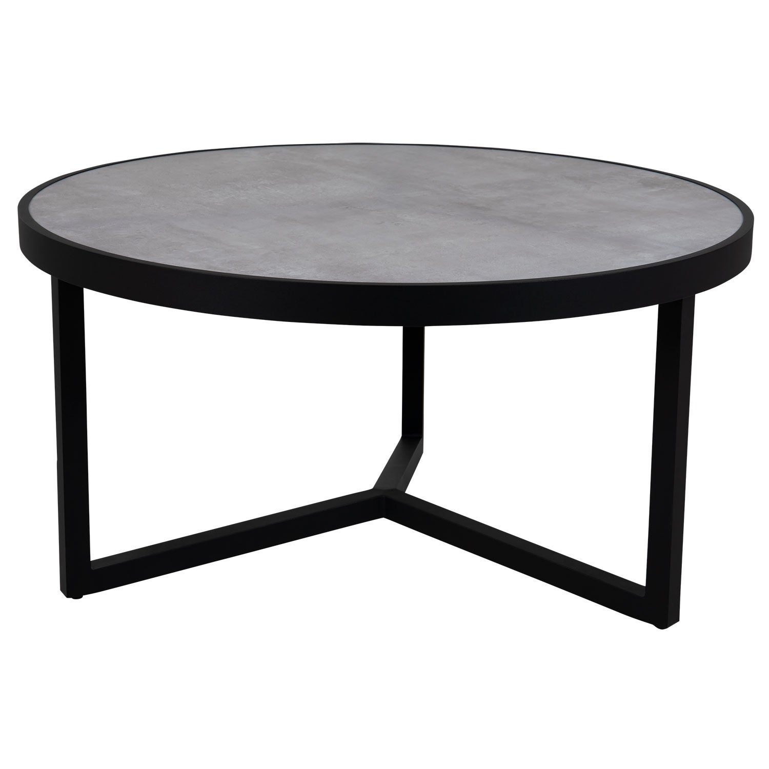 Itonda Sofabord 100 cm Sort/Grå Brafab