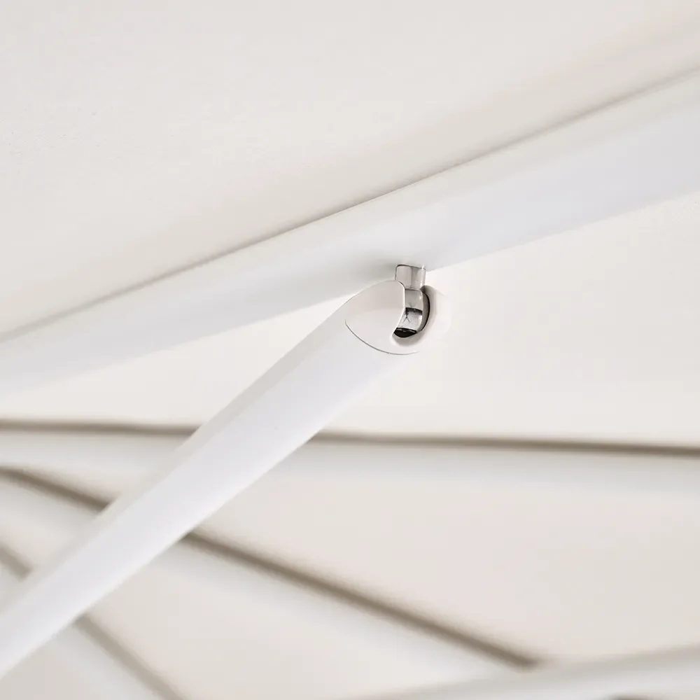 Smart parasol 250 cm matt white Kat.5 684 Urban Shadow