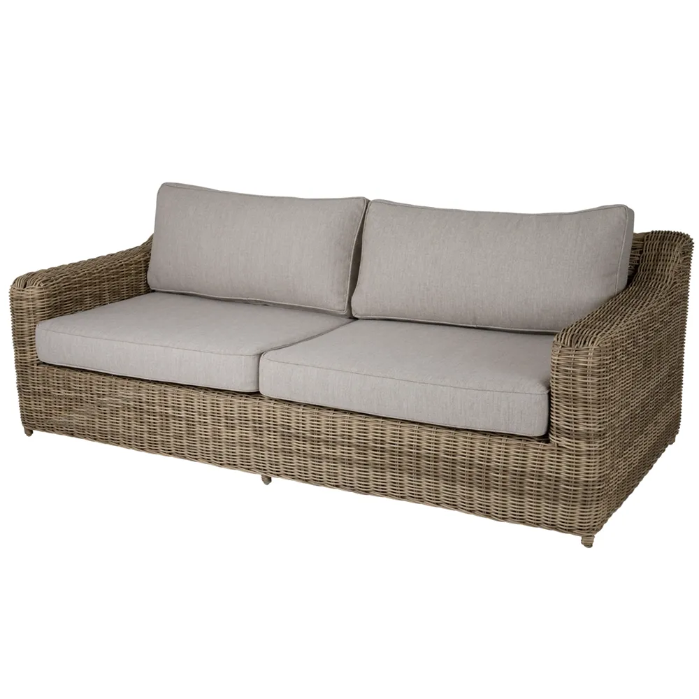Brafab, Glendon Sofa Polyrattan Rustik Brafab