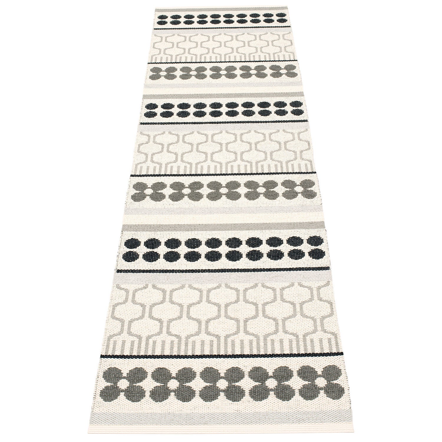 Asta tæppe 70x270 cm warm grey 