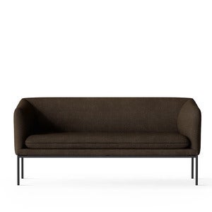 Sofa 2-Sæders Turn Hallingdal Dark Brown