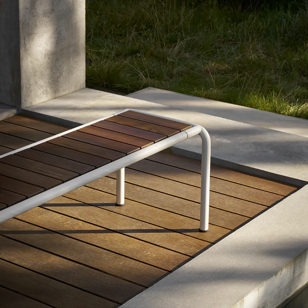  AVANTI bænk stor ask/hvid