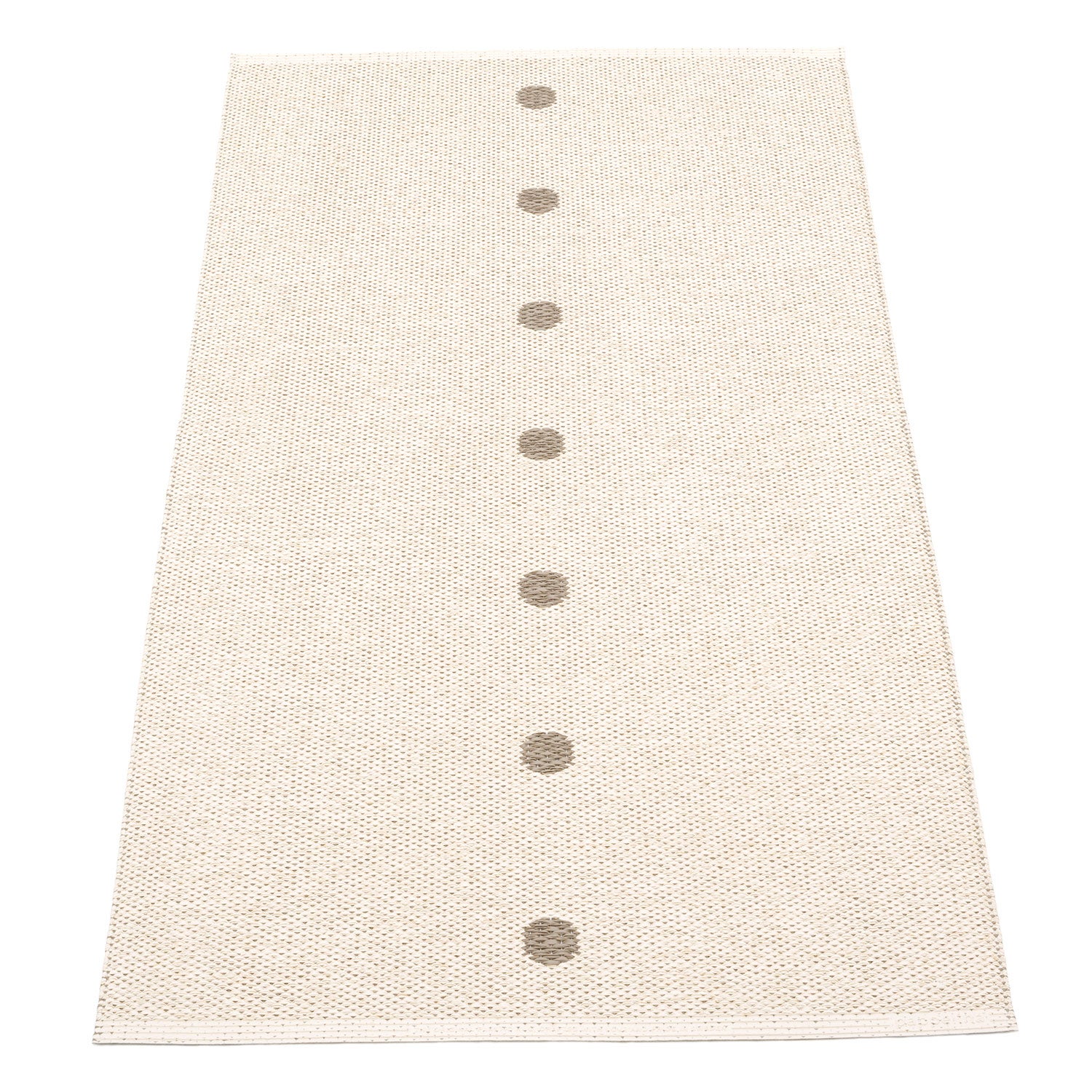 Peg tæppe 70x140 cm dark linen / vanilla 