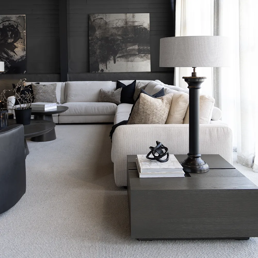 Maddox sofabord 150x80 cm grå