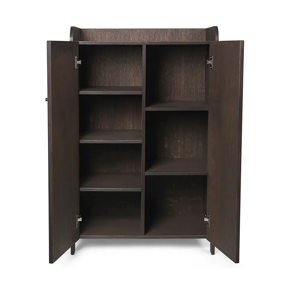 Sill Cupboard - Low - Dark Stained Oak