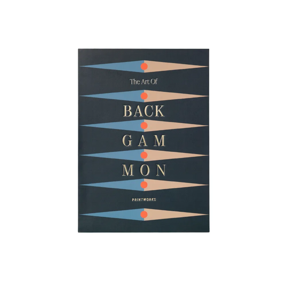 Backgammon Art of Anthracite