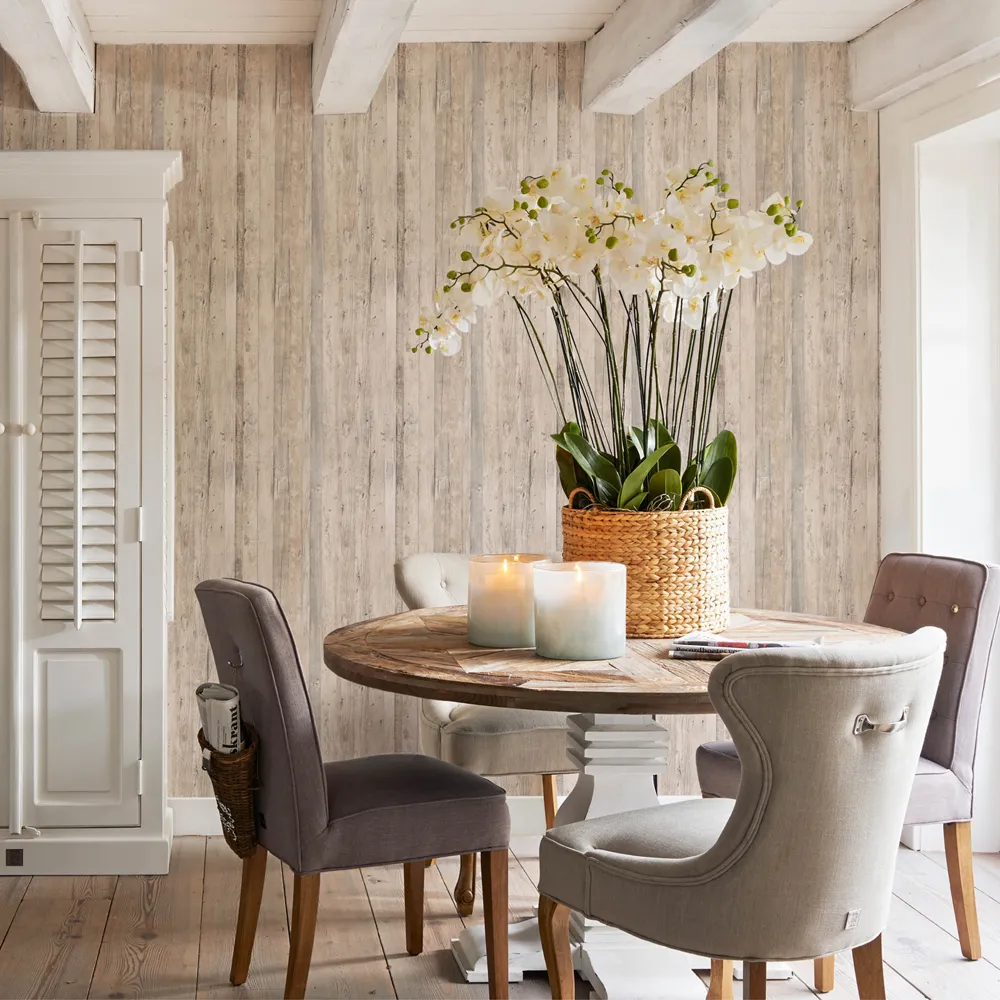 George Spisebordsstol linen flax