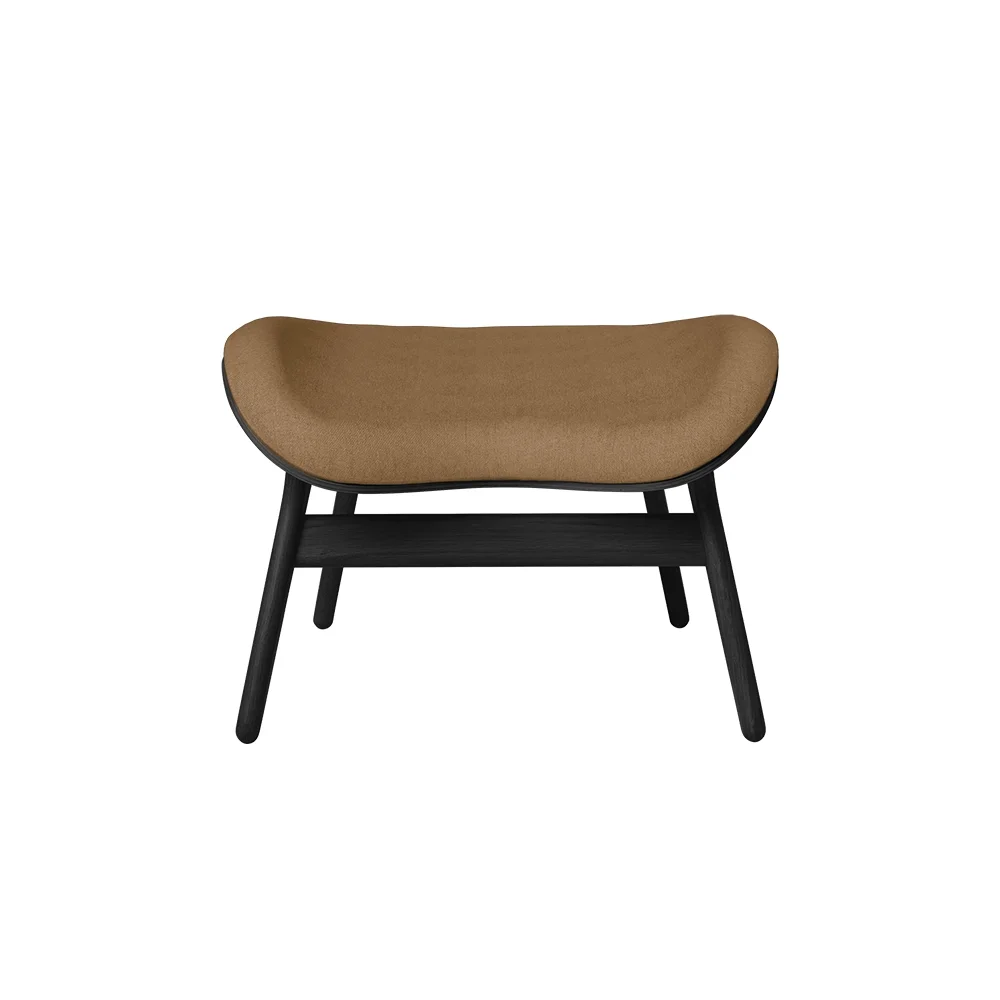Umage, A Conversation Piece Ottoman Fodskammel Black Oak/Sugar Brown