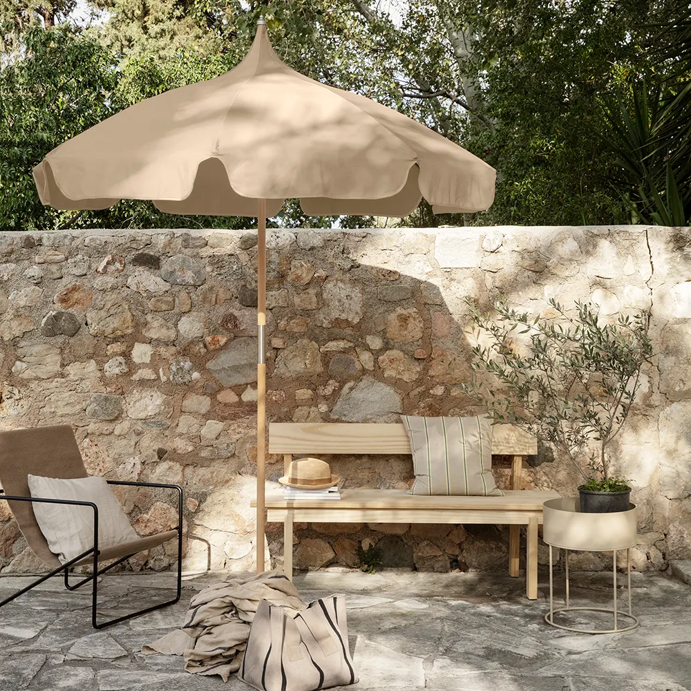 Lull Parasol Ø200 cm Cashmere