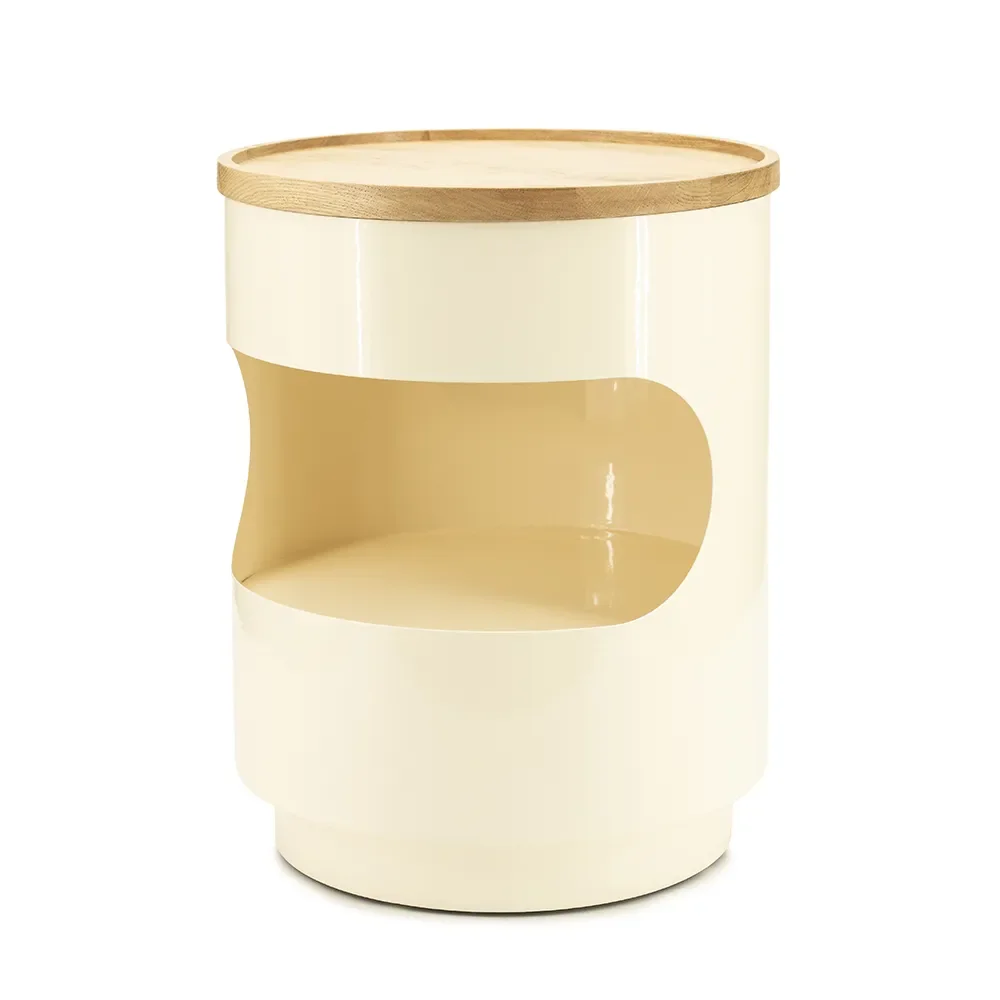 Tondo sidebord 37 cm beige