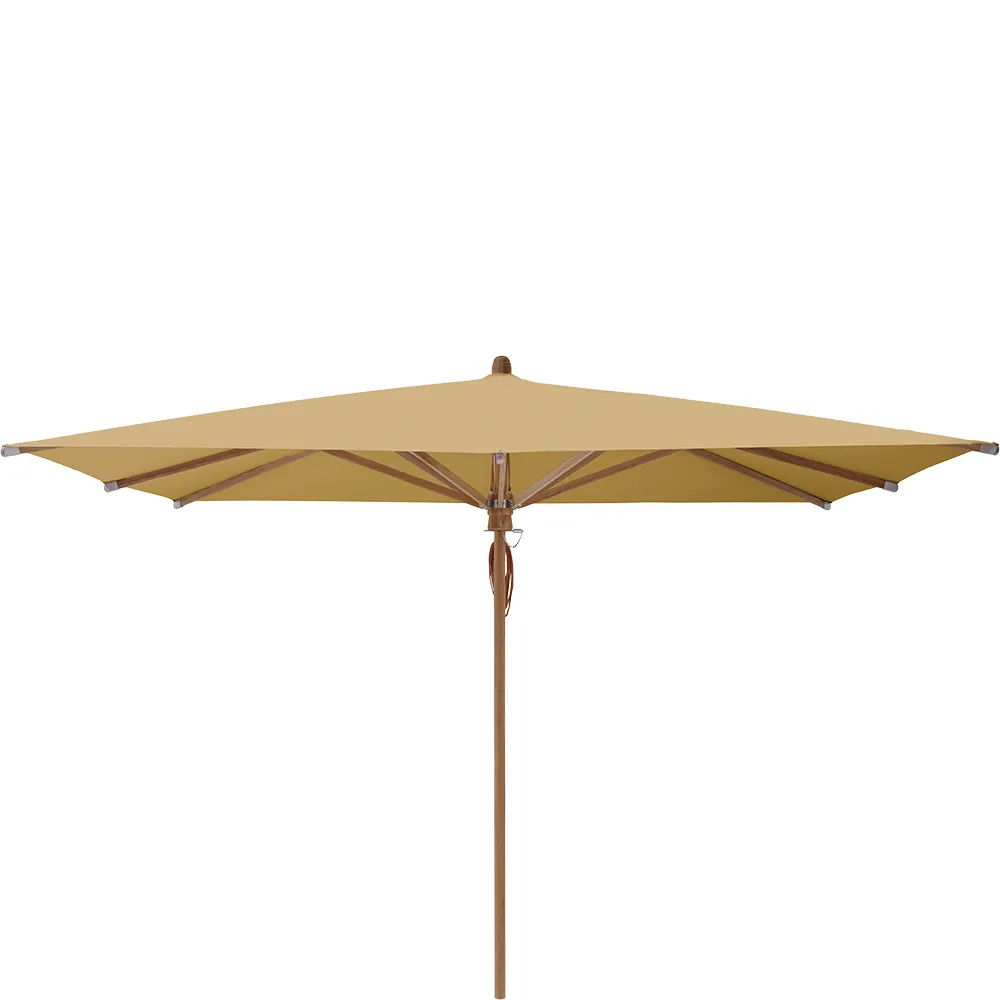 Glatz Teakwood parasoll 330×330 cm Kat.5 618 Dijon