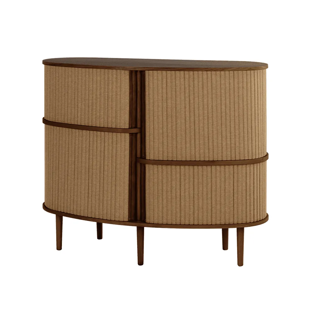 Umage, Audacious Highboard Skab Mørk Eg/Sugar Brown