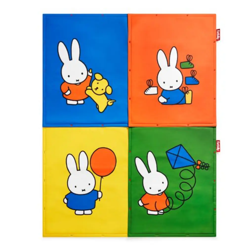 flying carpet x Miffy legemåtte 180x140 cm yellow