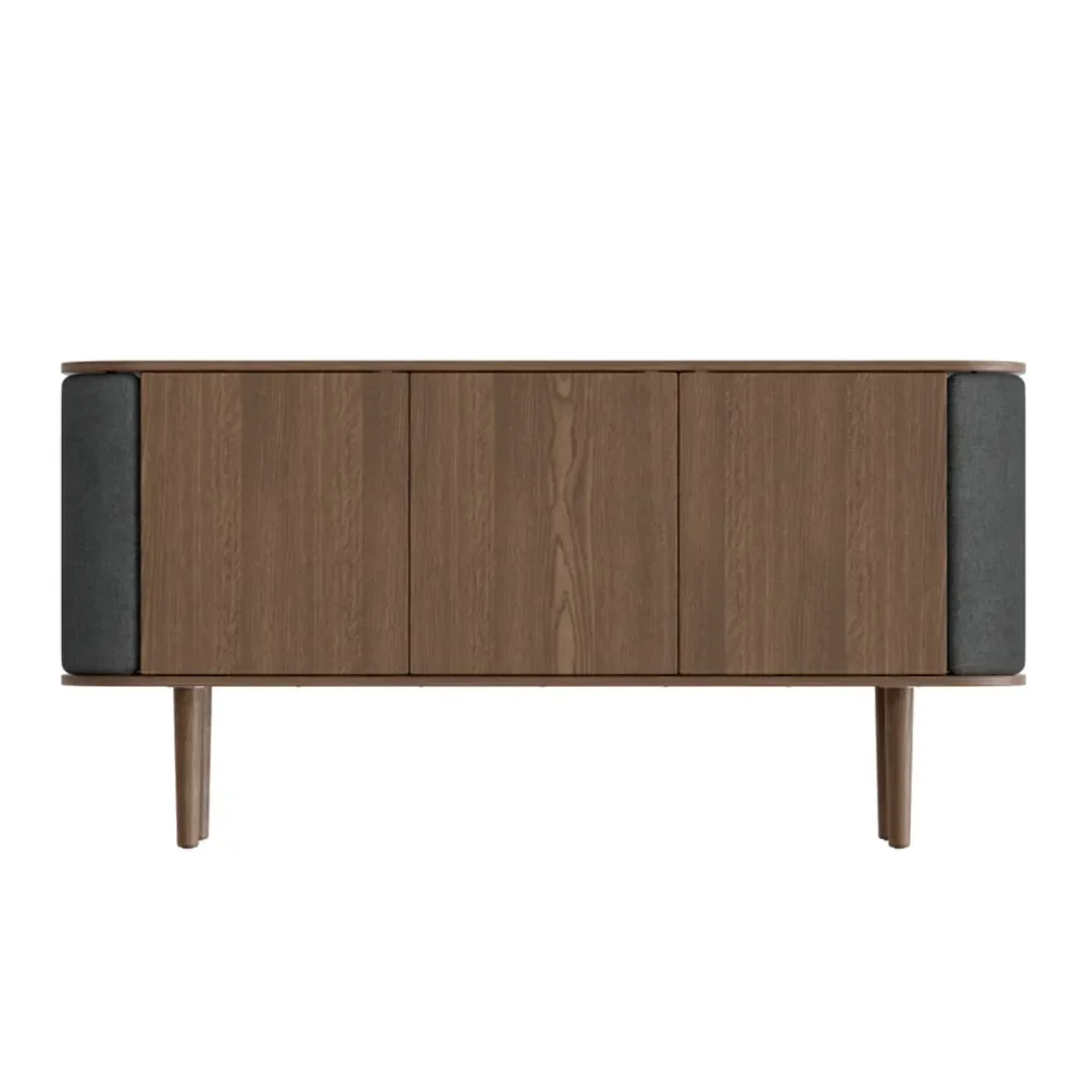 Treasures skab med 3 låger Mørk eg/Shadow