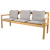 Grace 3-personers sofa i teak