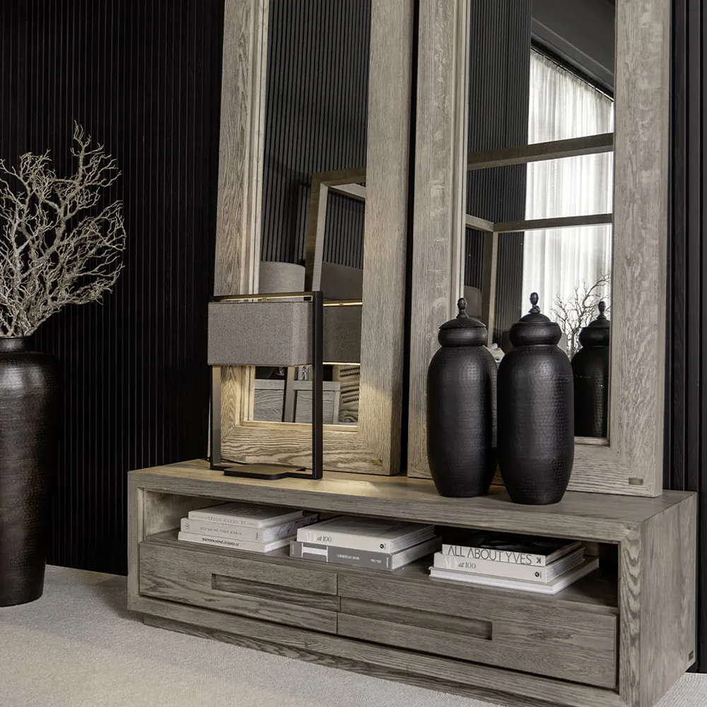 Hunter TV-bord Antikgrå Artwood