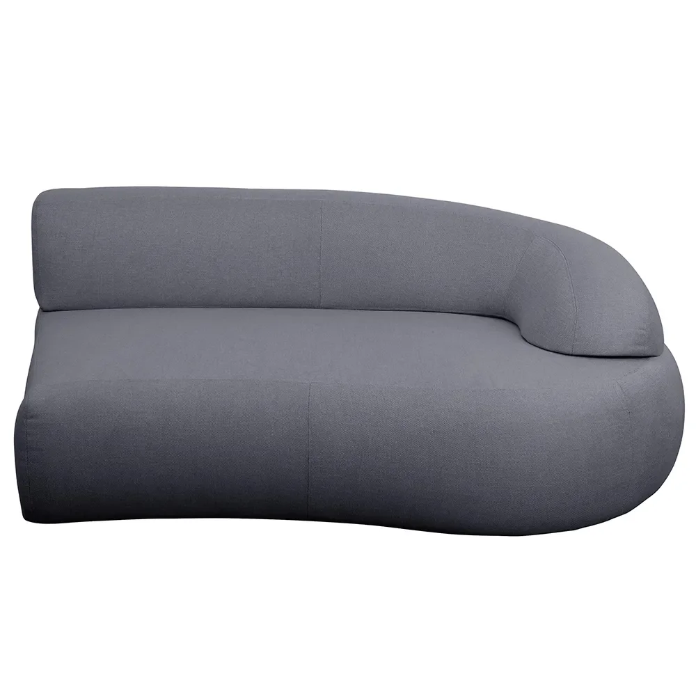 Mellow sofa modul venstre m/lang ryg Grey