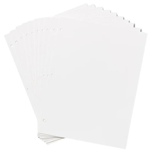 Photo Album - 10-pack White Refill Paper (L)