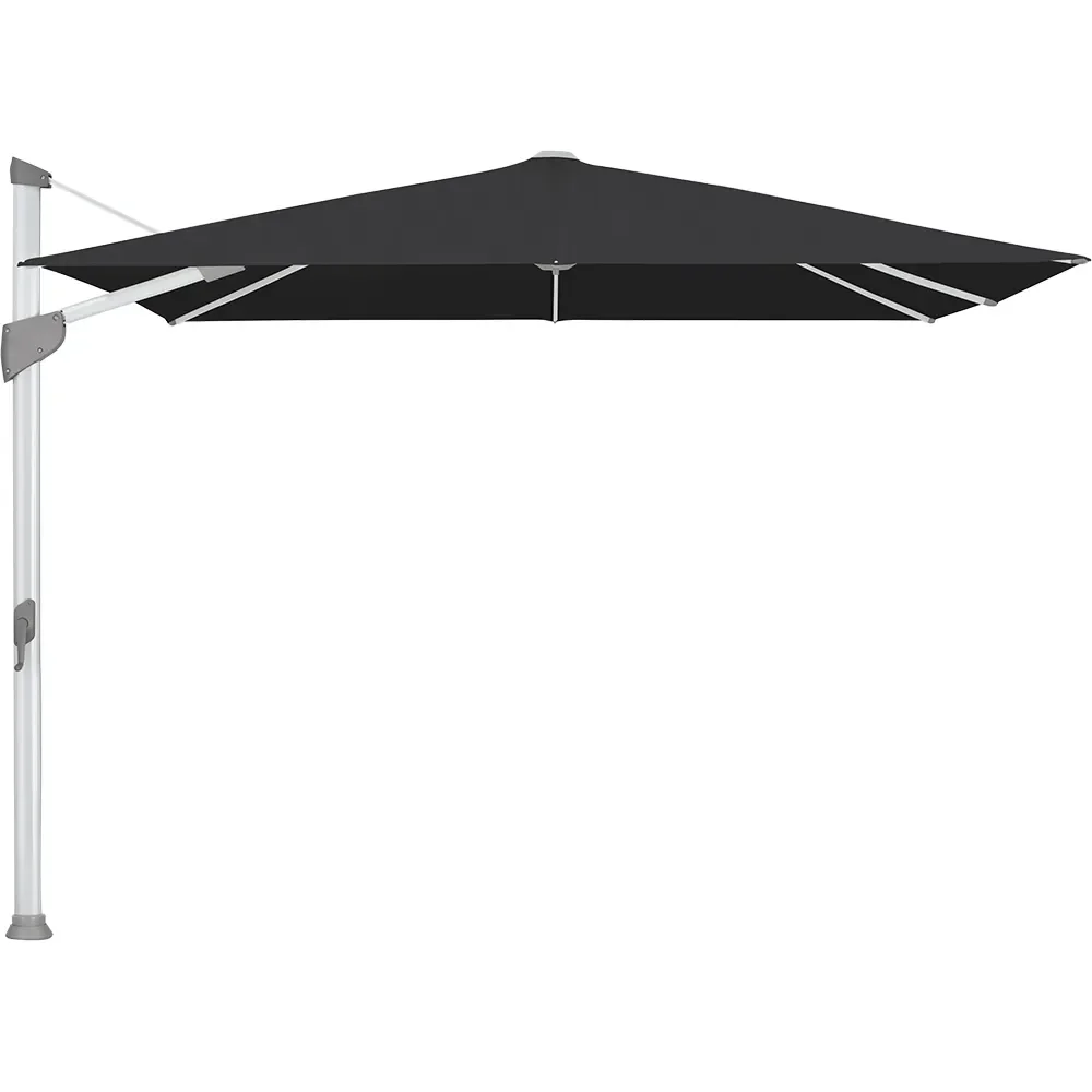 Fortano 300x300 cm parasol alu Cat.4 408 Black