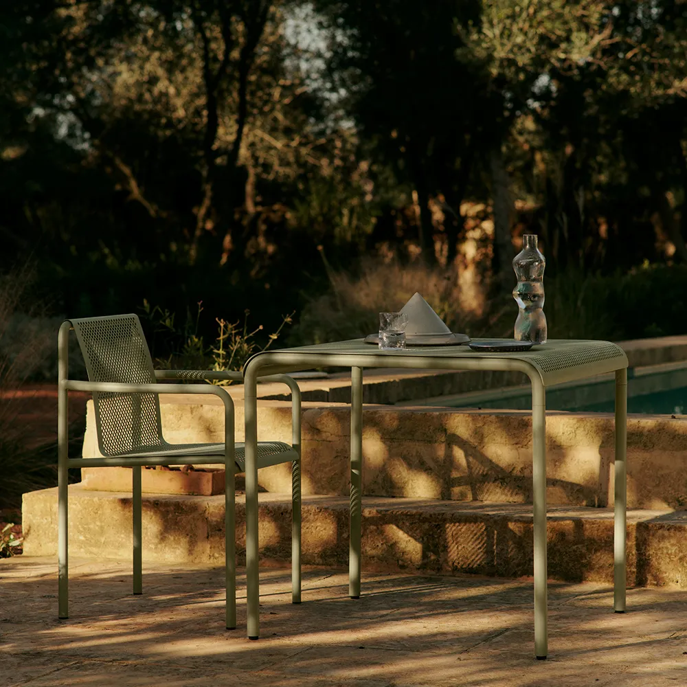 Dapple Spisebord 80x80 cm Tea Green