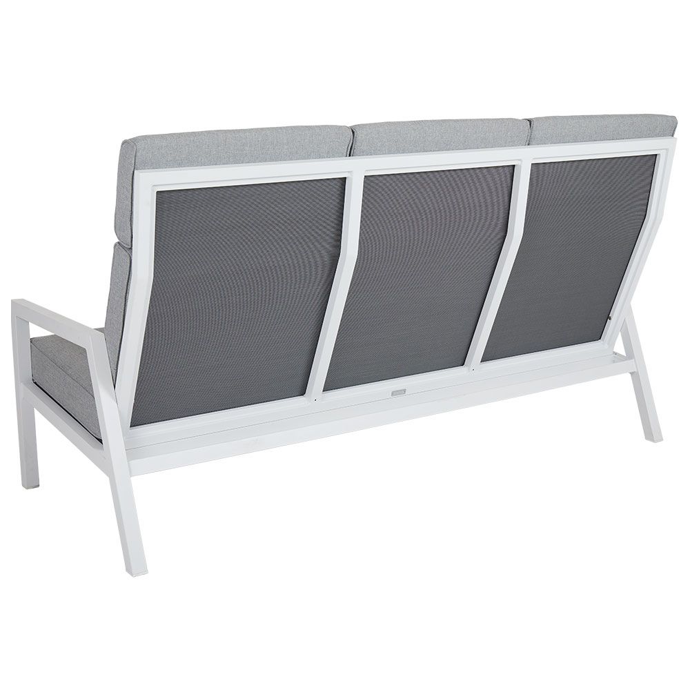 Belfort 3-pers. Sofa Høj Hvid Brafab