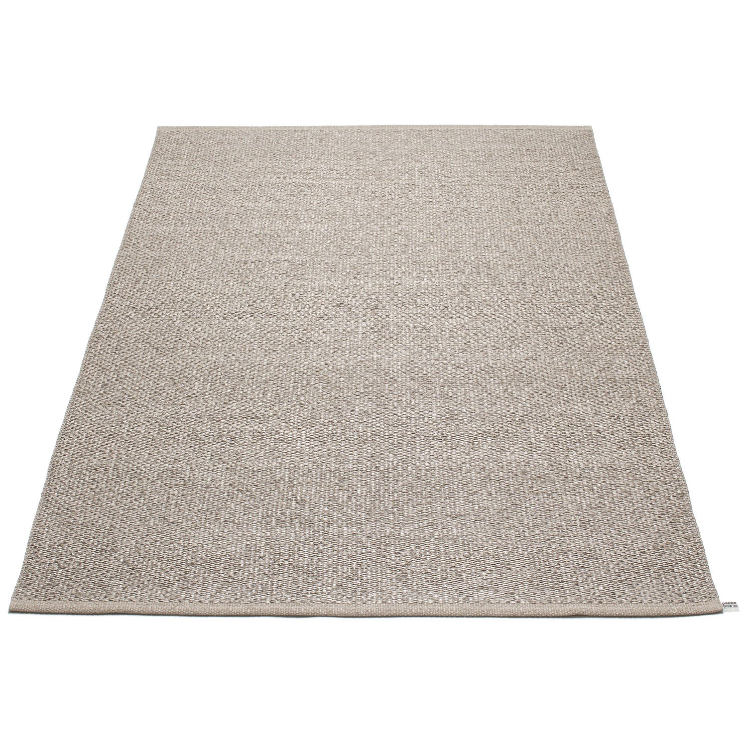 Pappelina, Svea tæppe 180x260 cm mud metallic / mud