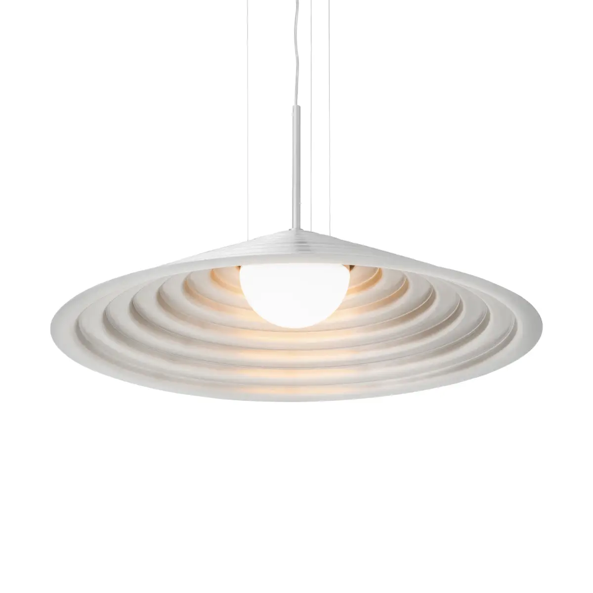 Chancery Loftlampe Børstet Aluminium Ø75 cm