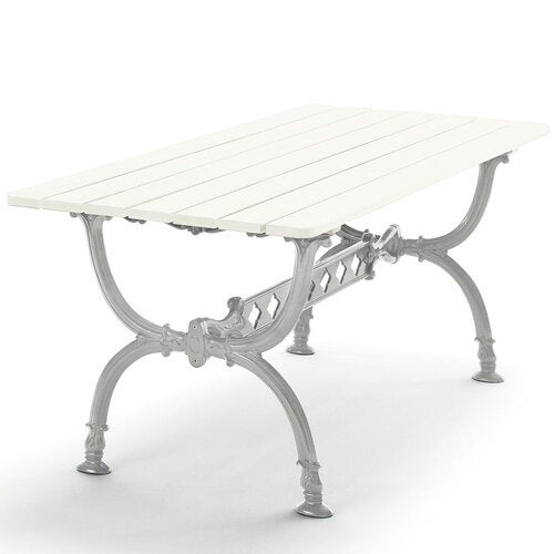 Byarum bord stativ: natur / træ: hvidlakeret fyrretræ