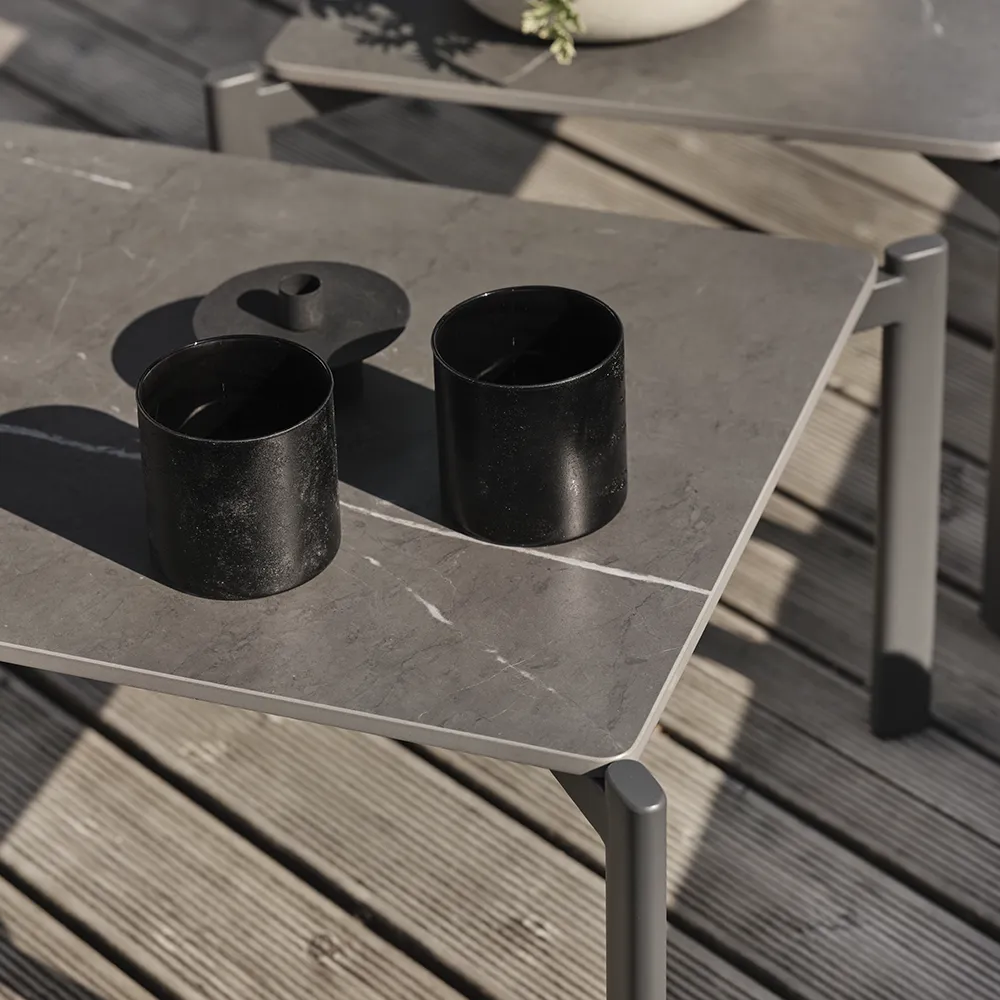 Hallavara Sofabord 162x112 cm Antracit Brafab