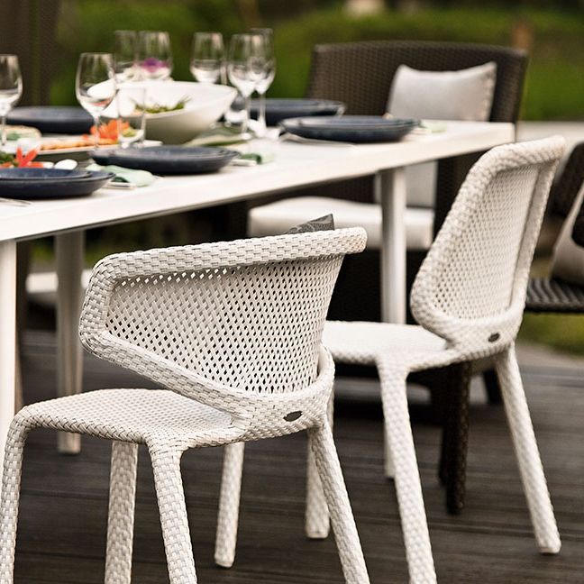 Seashell-lænestol hvid 