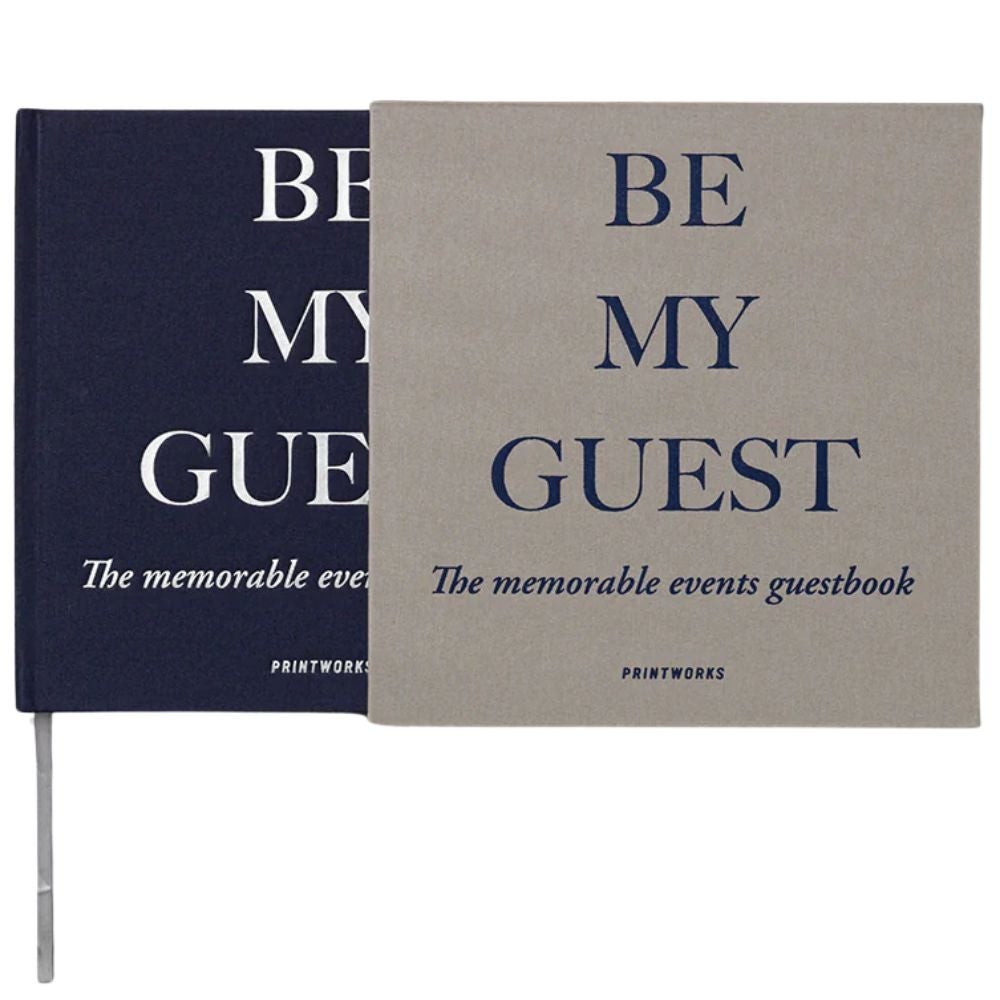 Printworks, Gæstebog-Grå/Blå