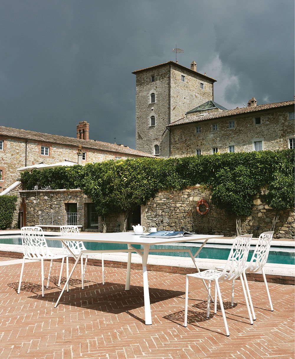 Forest Spisebordsstol pearly gold 