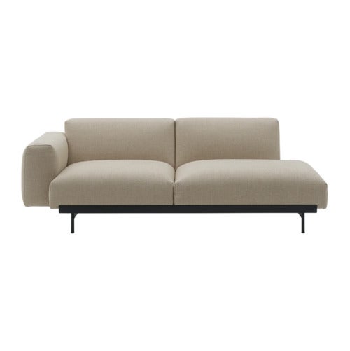 In Situ 2-personers modulsofa Konfig 3 - Ecriture240/Sort
