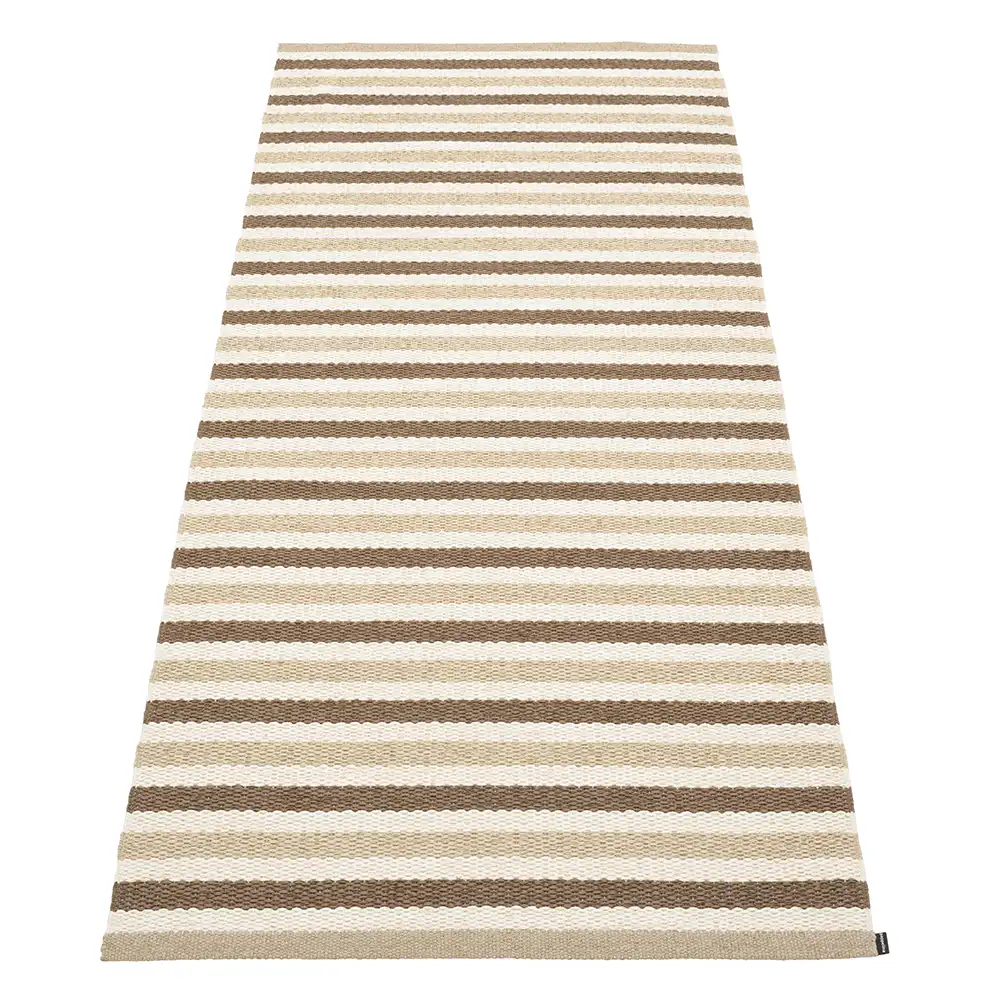 Pappelina, Teo tæppe 85x200 cm Brown/Beige/Vanilla