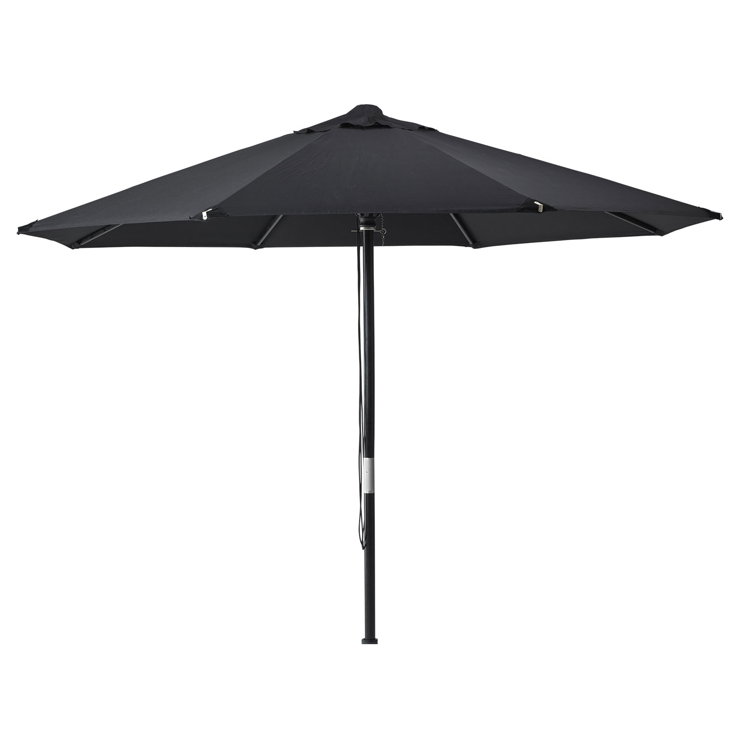 Cinas Capri 300 cm parasol sort